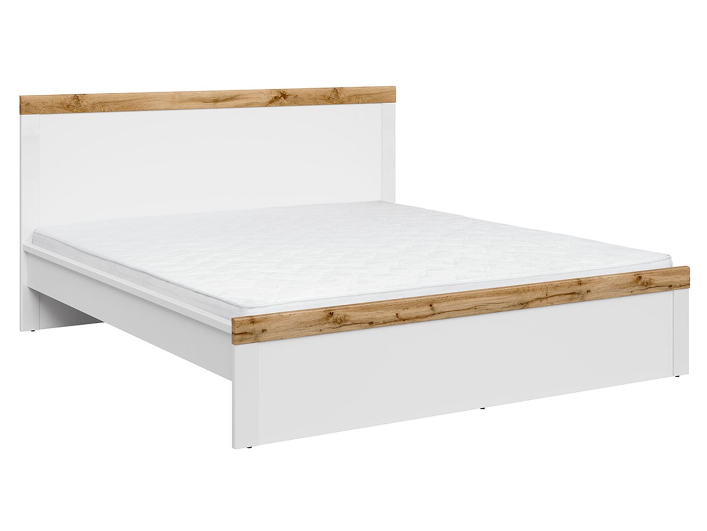 Gulta 180 HOLTEN 189 cm balta/ozola krāsā wotan — изображение 5
