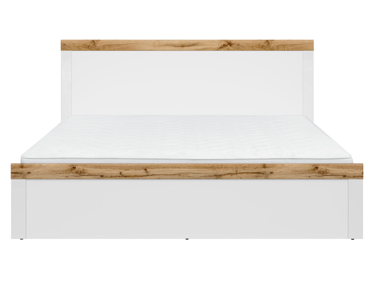 Gulta 180 HOLTEN 189 cm balta/ozola krāsā wotan — изображение 6