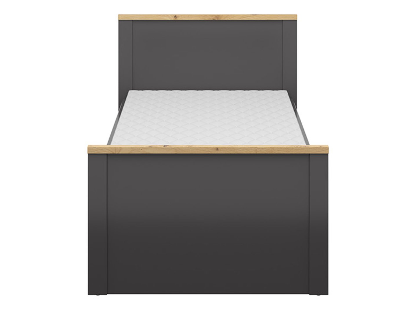 Gulta 90 HESEN 100.4 cm grafīta krāsā/amatnieciskā ozolkoka krāsā — изображение 3