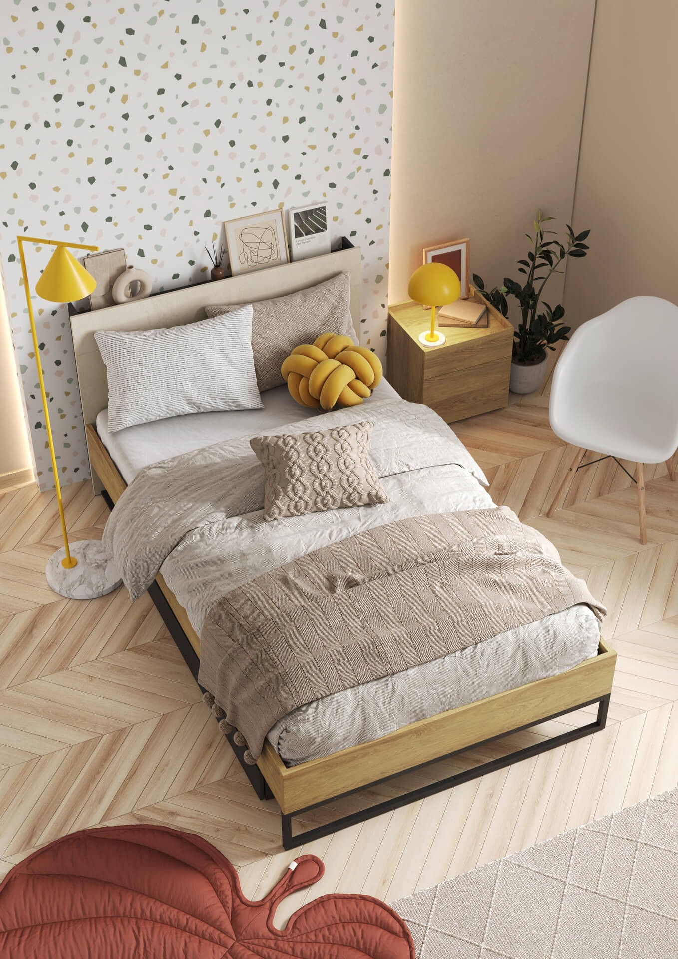 TEEN FLEX TF-16 gulta ar uzglabāšanas kasti | 90x200 — изображение 7