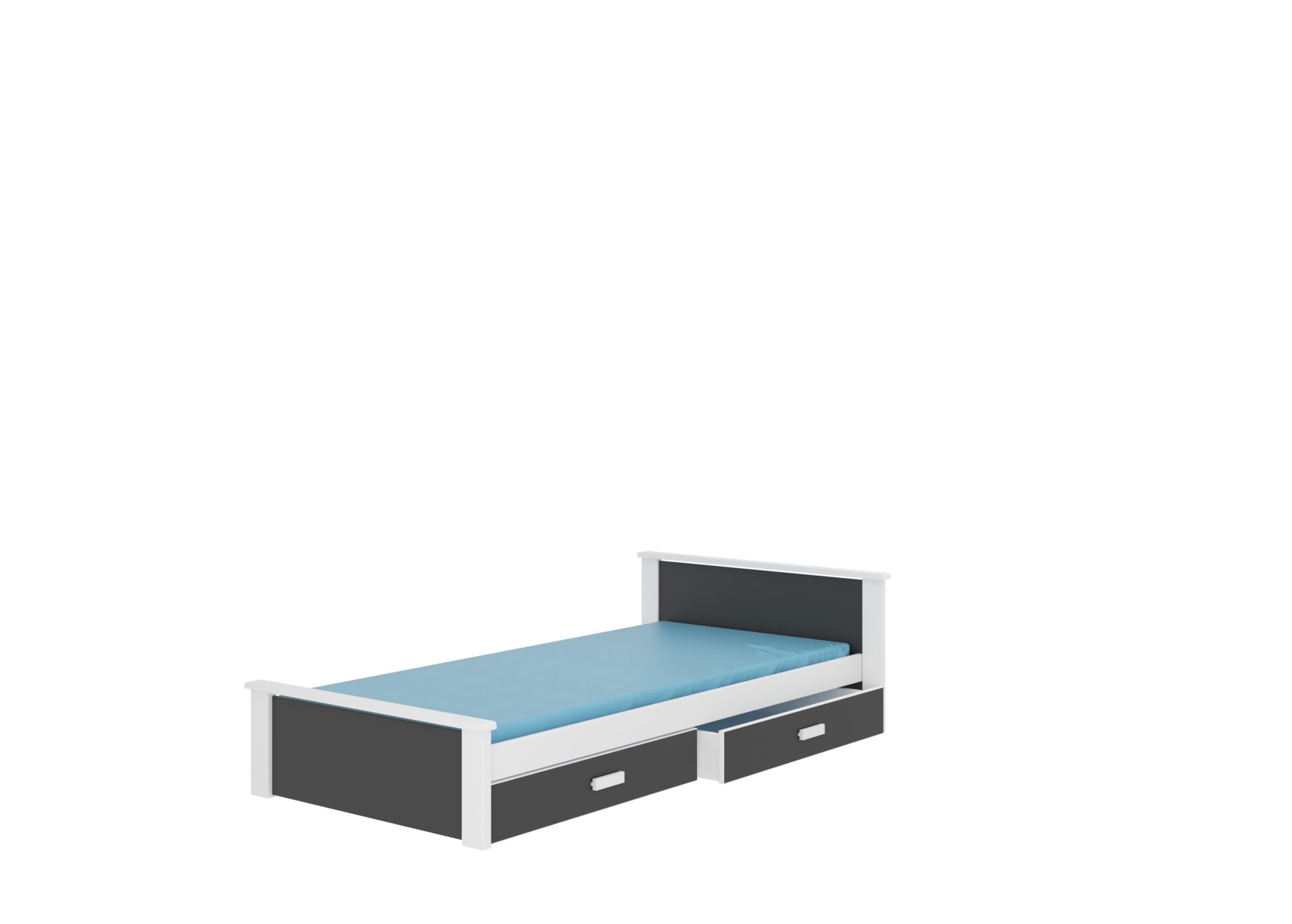 ALDEX gulta 180x80 baltā/ogles krāsā ADRK