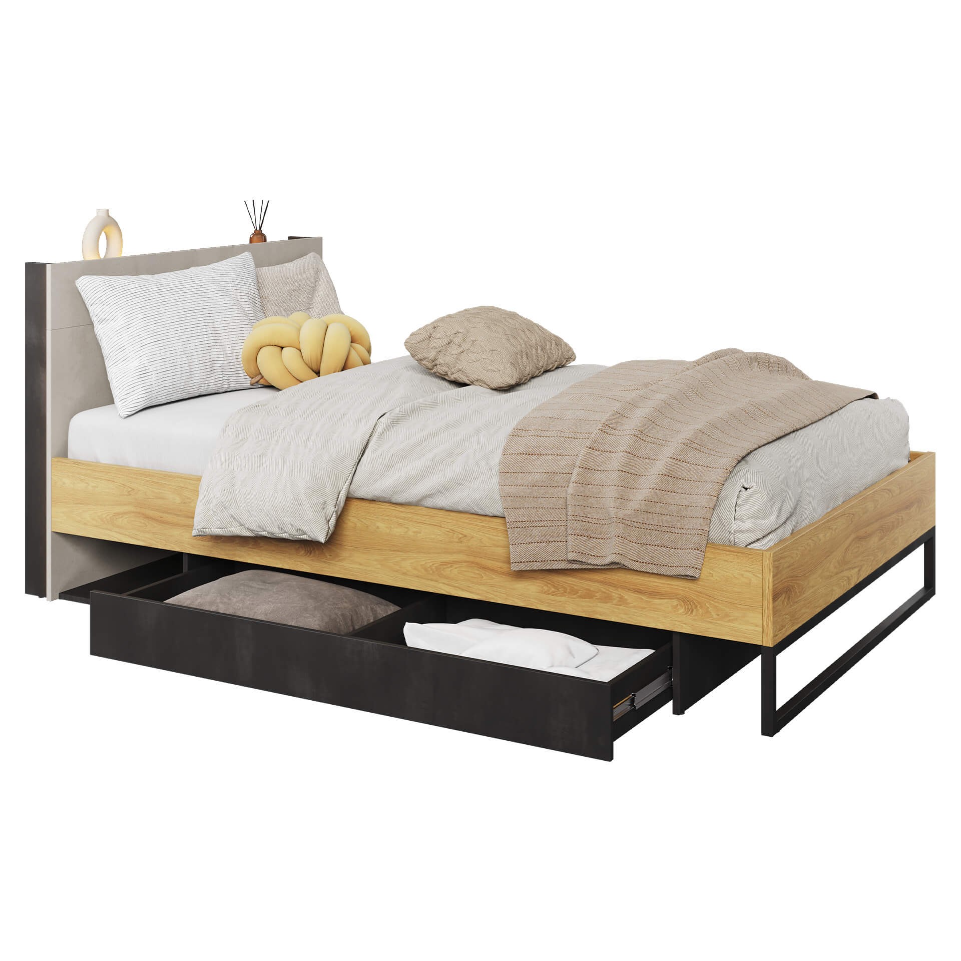 TEEN FLEX TF-17 gulta ar uzglabāšanas kasti | 120x200 — изображение 6