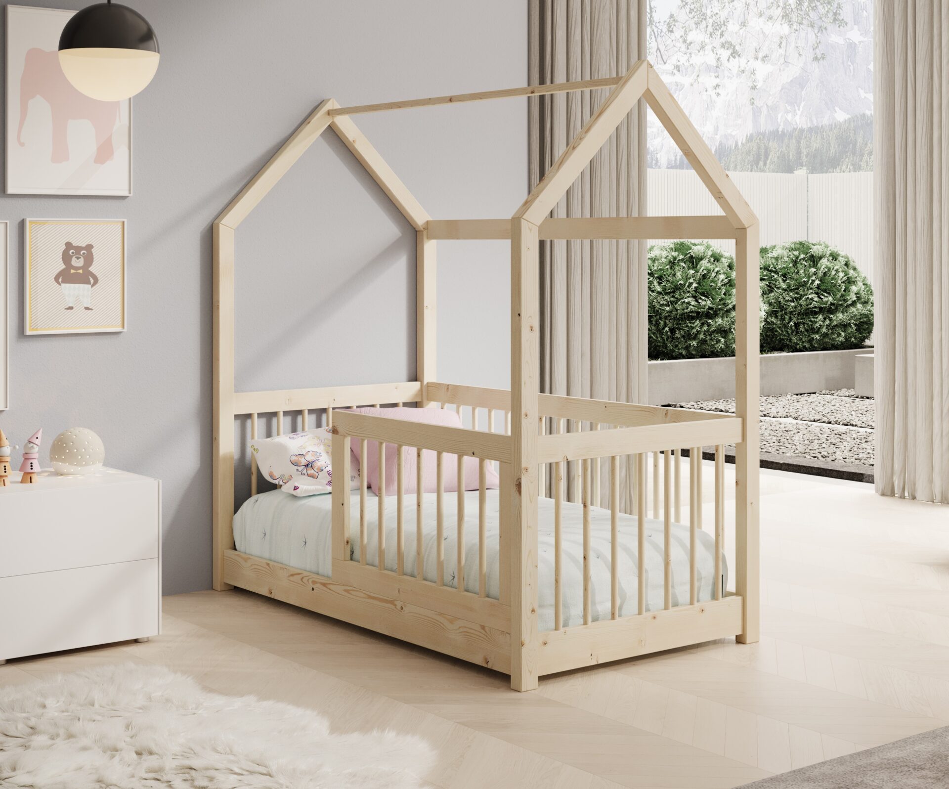 Graja House gulta ar ADRK priedes matraci — изображение 2