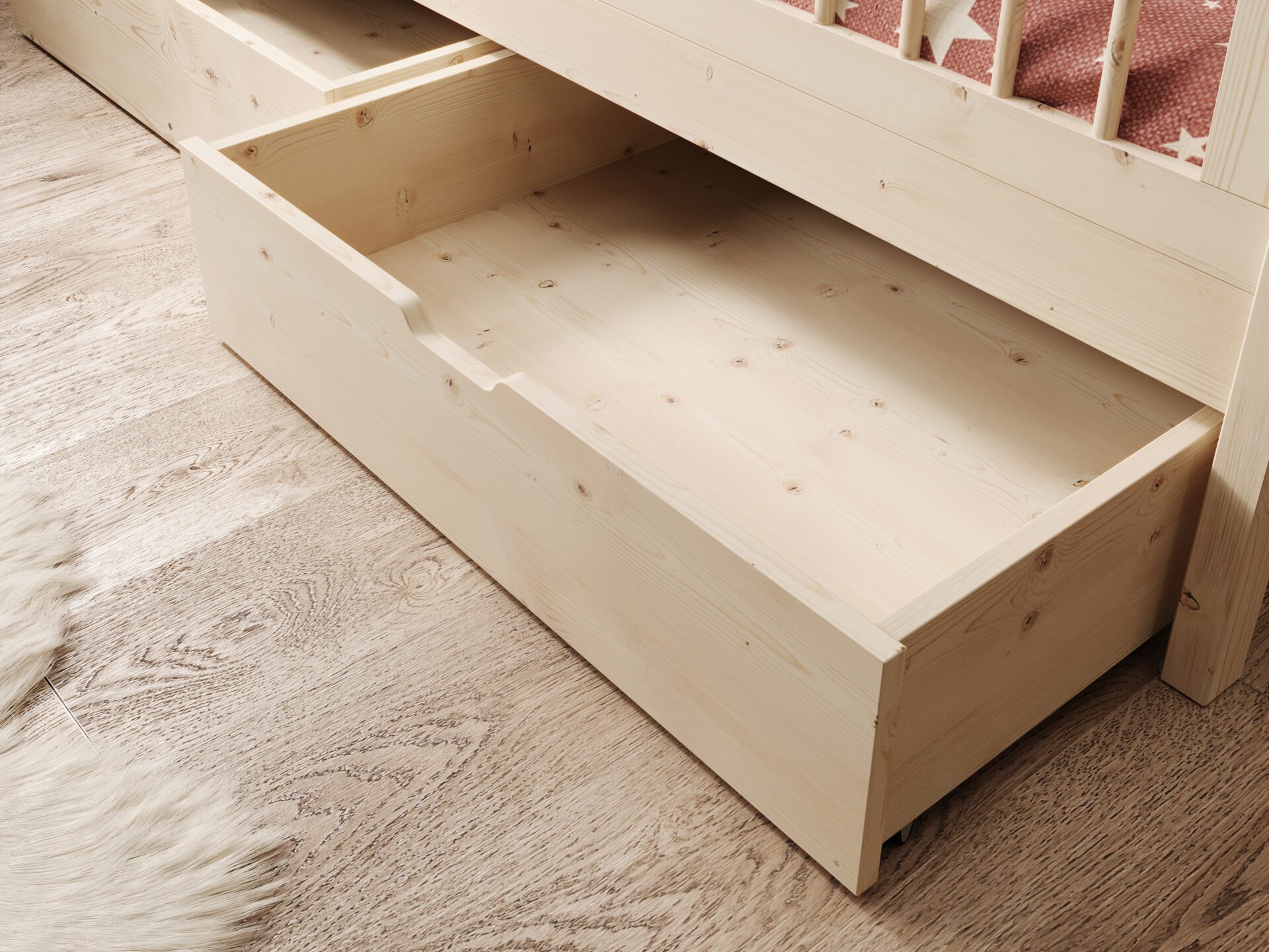 Flora Pine ADRK bērnu gulta — 3 attēls
