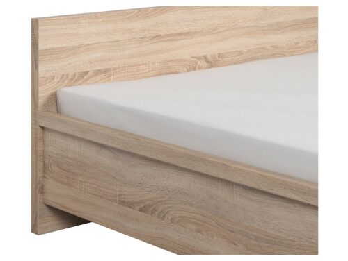 KASPIAN gulta 140 cm Sonoma ozols/Sonoma ozols
