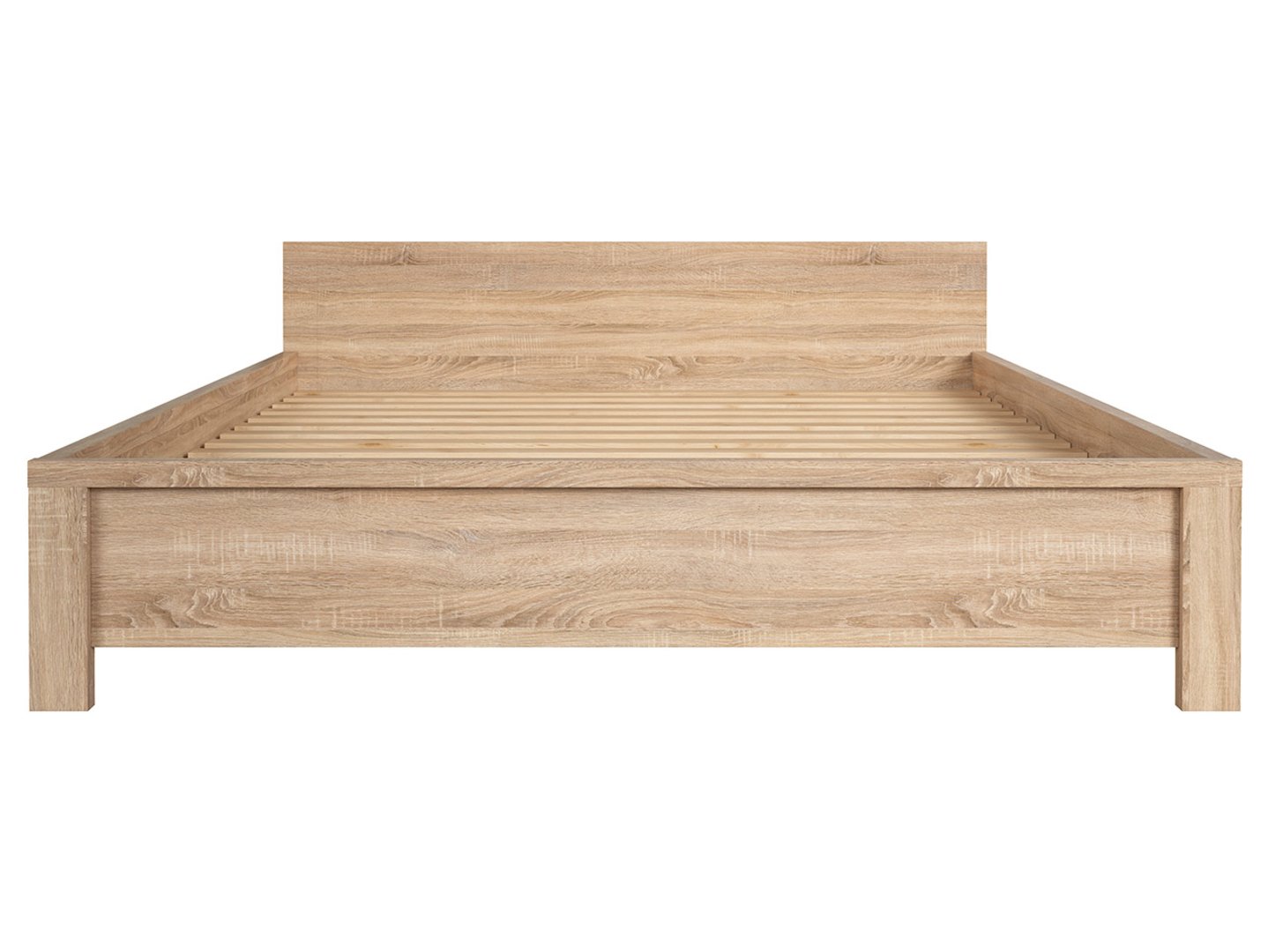 KASPIAN gulta 160 cm Sonoma ozols/Sonoma ozols