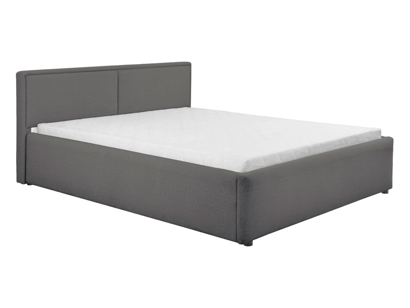 NEDIN mīksta gulta 160x200 pelēka — изображение 2