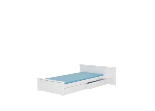 Gulta ar matraci ALDEX PLAUKTS 200×90 balts ADRK