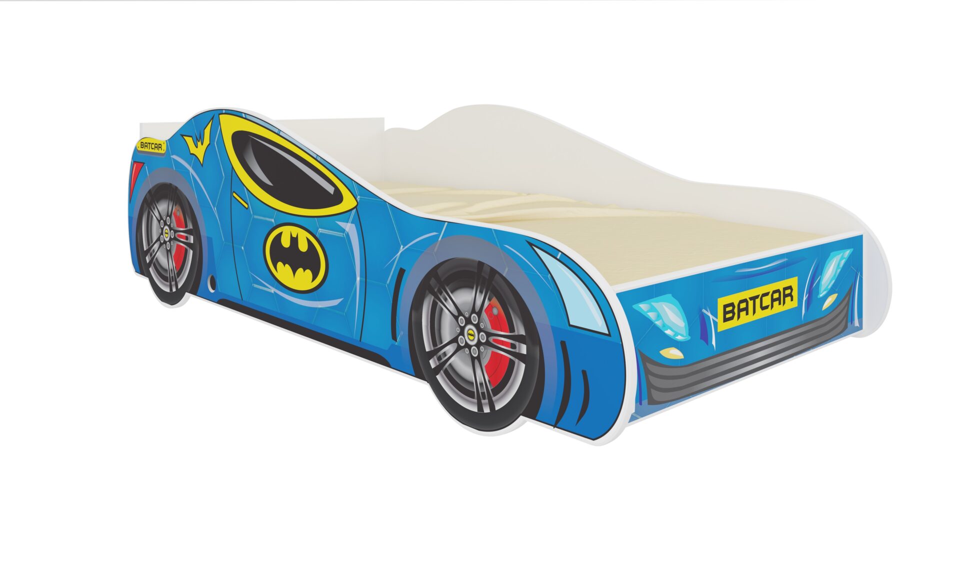 BATCAR gulta ar matraci 160x80 zila ADRK