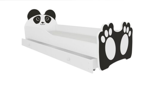 Gulta ar matraci un atvilktni BEAR BLACK 140×70 Black ADRK