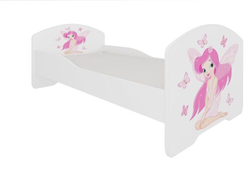 Gulta ar matraci PEPE GIRL WITH WINGS 160×80 White ADRK