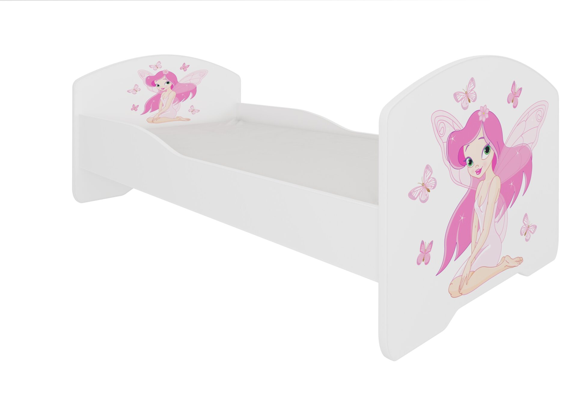 Gulta ar matraci PEPE GIRL WITH WINGS 160x80 White ADRK