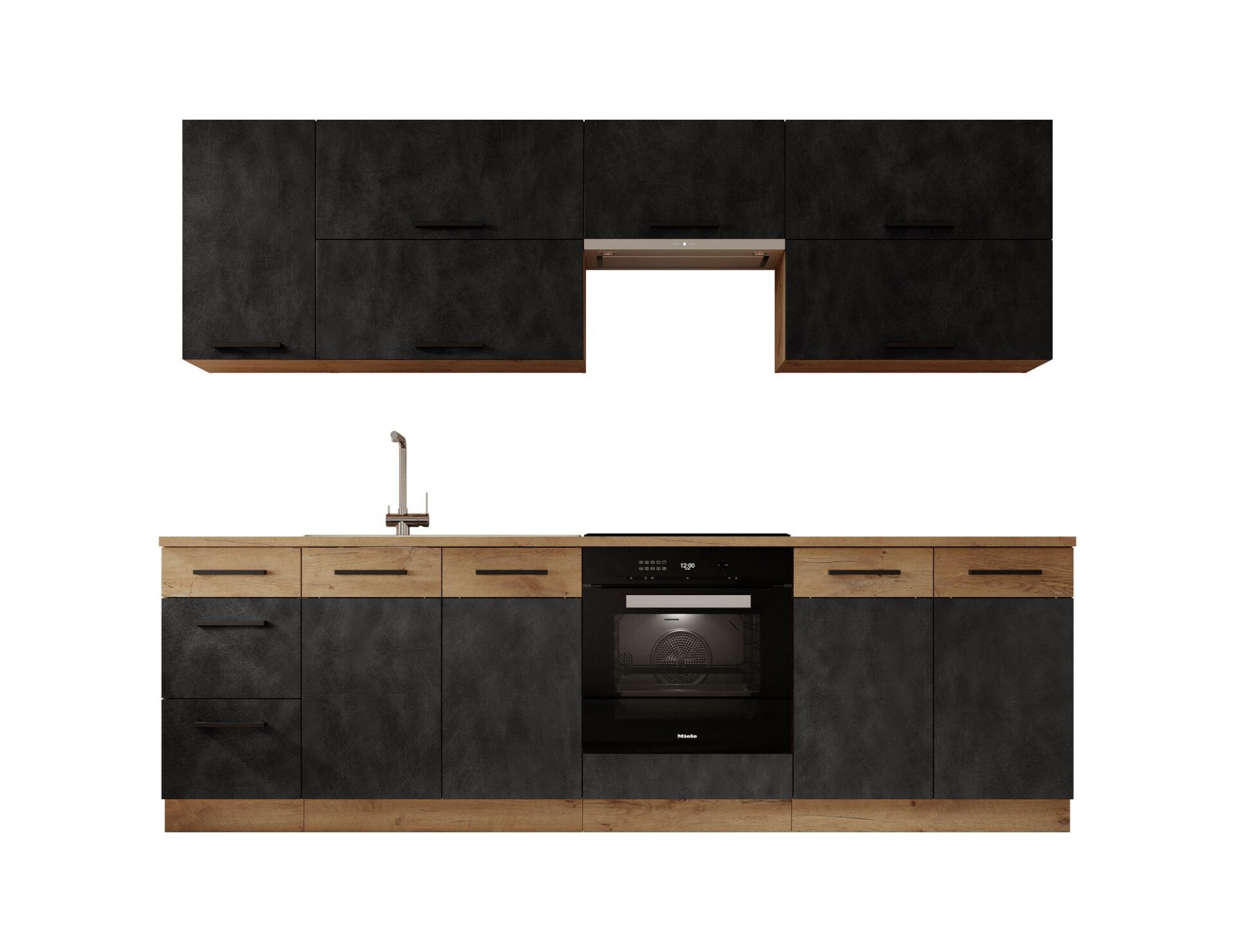 VIKA 260 Matera/Lancelot Oak ADRK Virtuves mēbeles