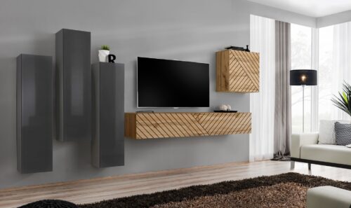 Switch III sienas bloks grafīts/Wotan ASM