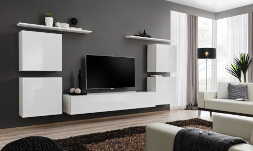 Switch IV sienas skapis, balts ASM