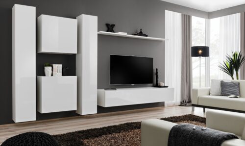 Sienas skapis “Switch VI”, balts ASM