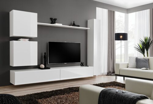 Switch VIII sienas skapis, balts ASM