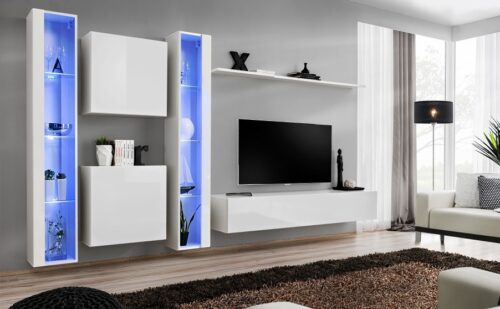 Sienas skapis “Switch XVI”, balts ASM