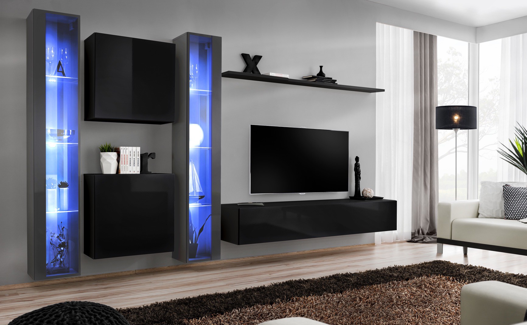 SWITCH XVI grafīta/melns ASM