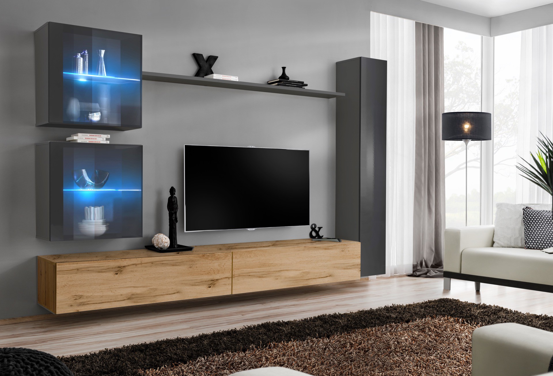 SWITCH XVIII sienas grafīta/Wotano SW18 ASM