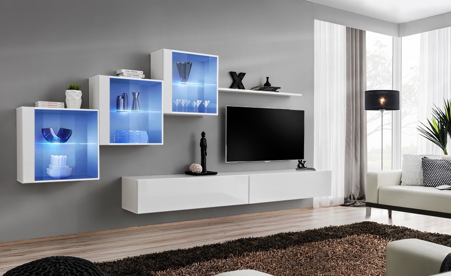 Switch XX sienas skapis, balts ASM