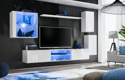 Sienas skapis “Switch XXIII”, balts ASM