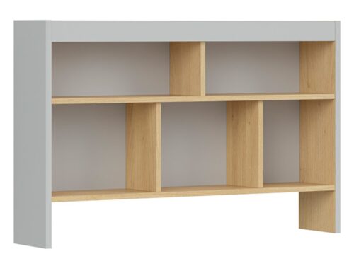 NANDU pagarinājums 100 cm gaiši pelēks/pulēts ozols