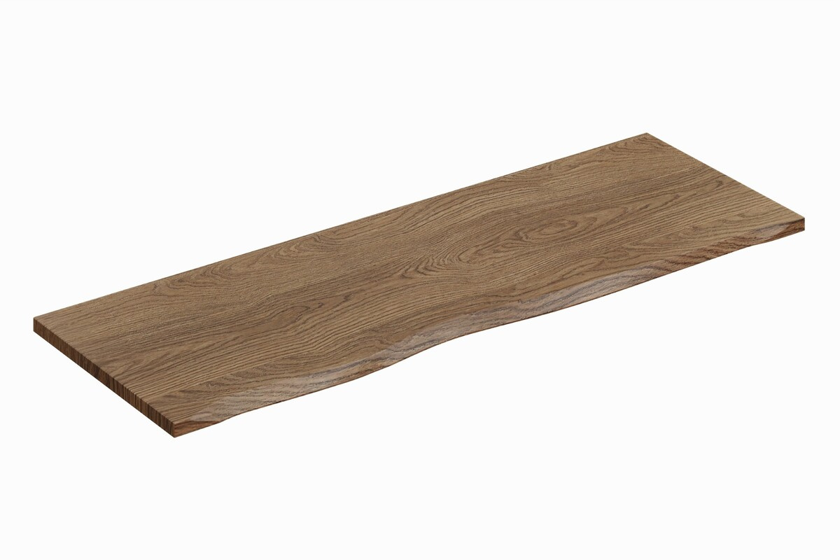 Vannas istabas darba virsma, 120 cm, ozolkoka krāsa, Casella Nature