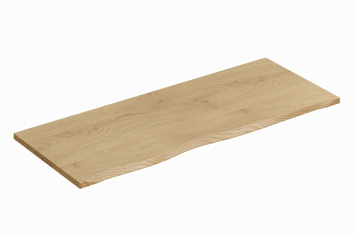 Vannas istabas darba virsma, 120 cm, Cremona Nature Oak, ozols