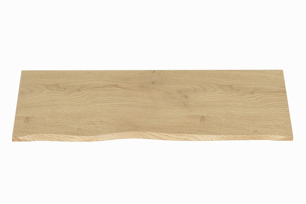 Vannas istabas darba virsma, 120 cm, Cremona Nature Oak, ozols — 2 attēls