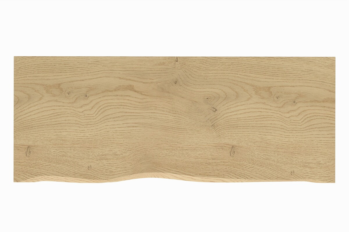 Vannas istabas darba virsma, 120 cm, Cremona Nature Oak, ozols — 3 attēls