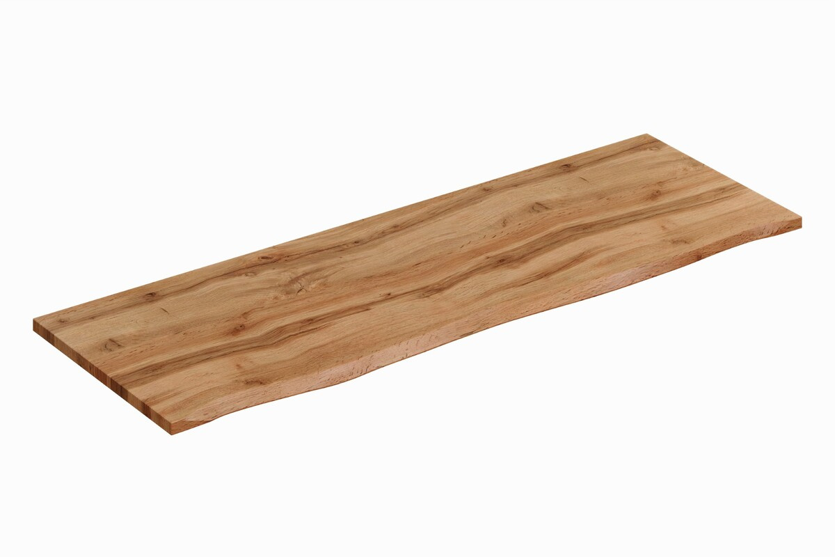 Vannas istabas darba virsma, 140 cm, Wotan Nature Oak, ozols