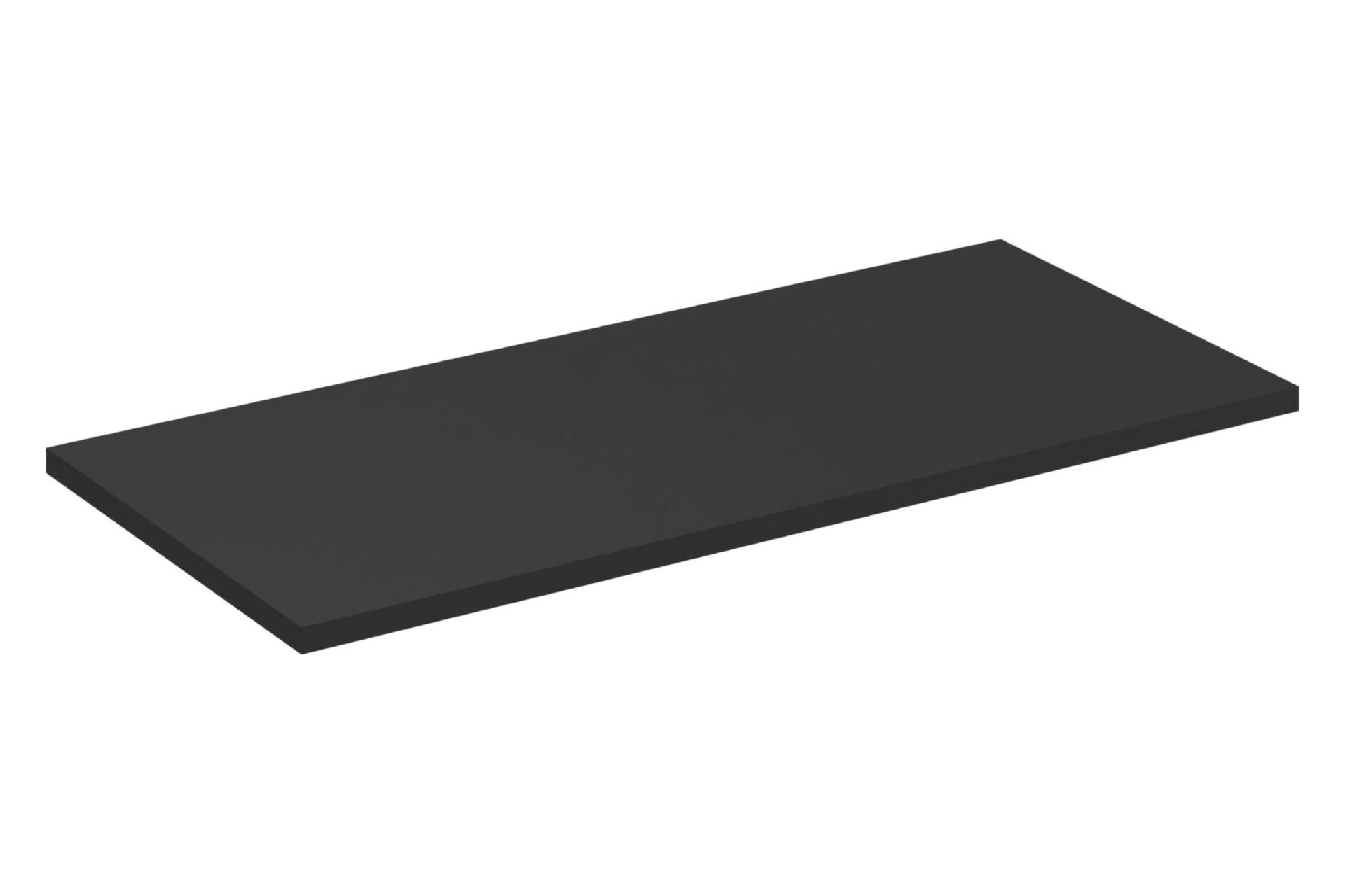 120 cm izlietnes skapītis ar darba virsmu un Casella Black Matte kolonnu komplektu ar augsto jostasvietu — изображение 5