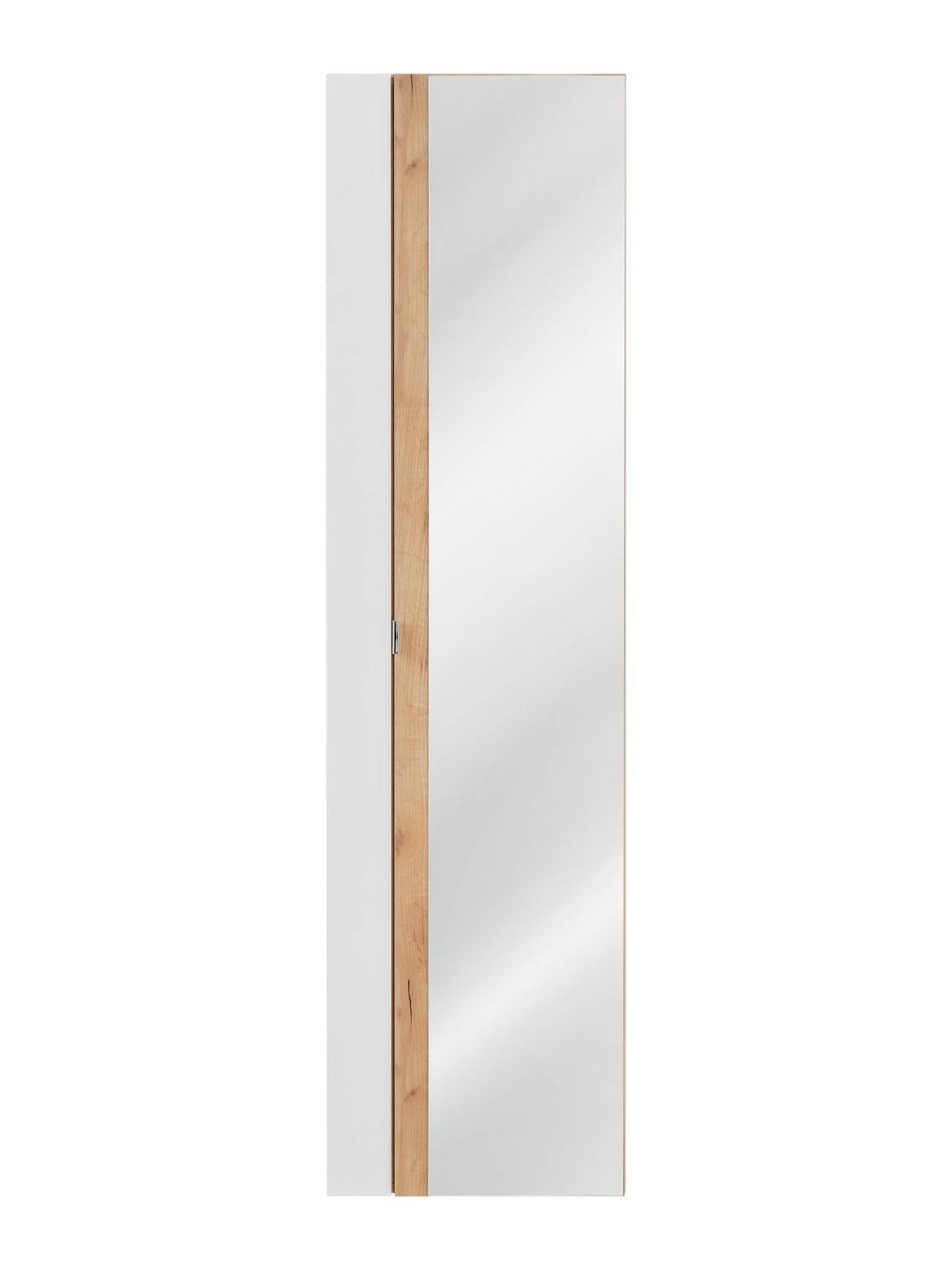 CAPRI WHITE 803 Augsta kolonna ar spoguli 45 cm — 2 attēls
