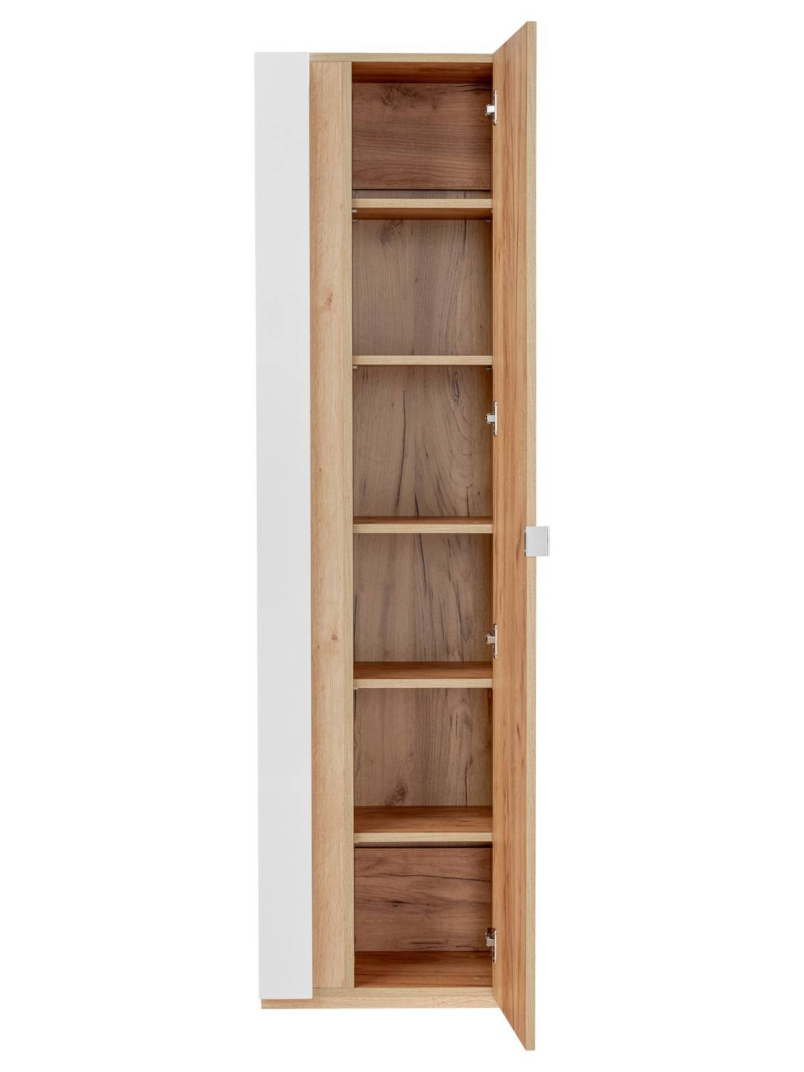CAPRI WHITE 803 Augsta kolonna ar spoguli 45 cm — 3 attēls