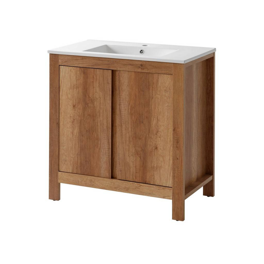 CLASSIC OAK 821 - Izlietnes skapītis 80 2D — 2 attēls