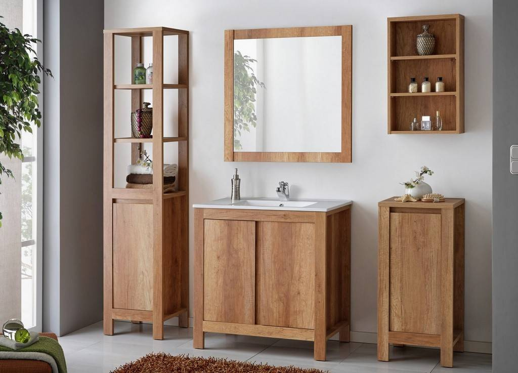 CLASSIC OAK 821 - Izlietnes skapītis 80 2D — 3 attēls