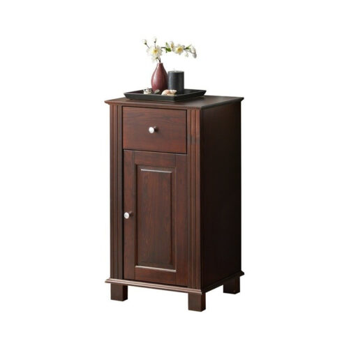 Zems koka retro stila skapis