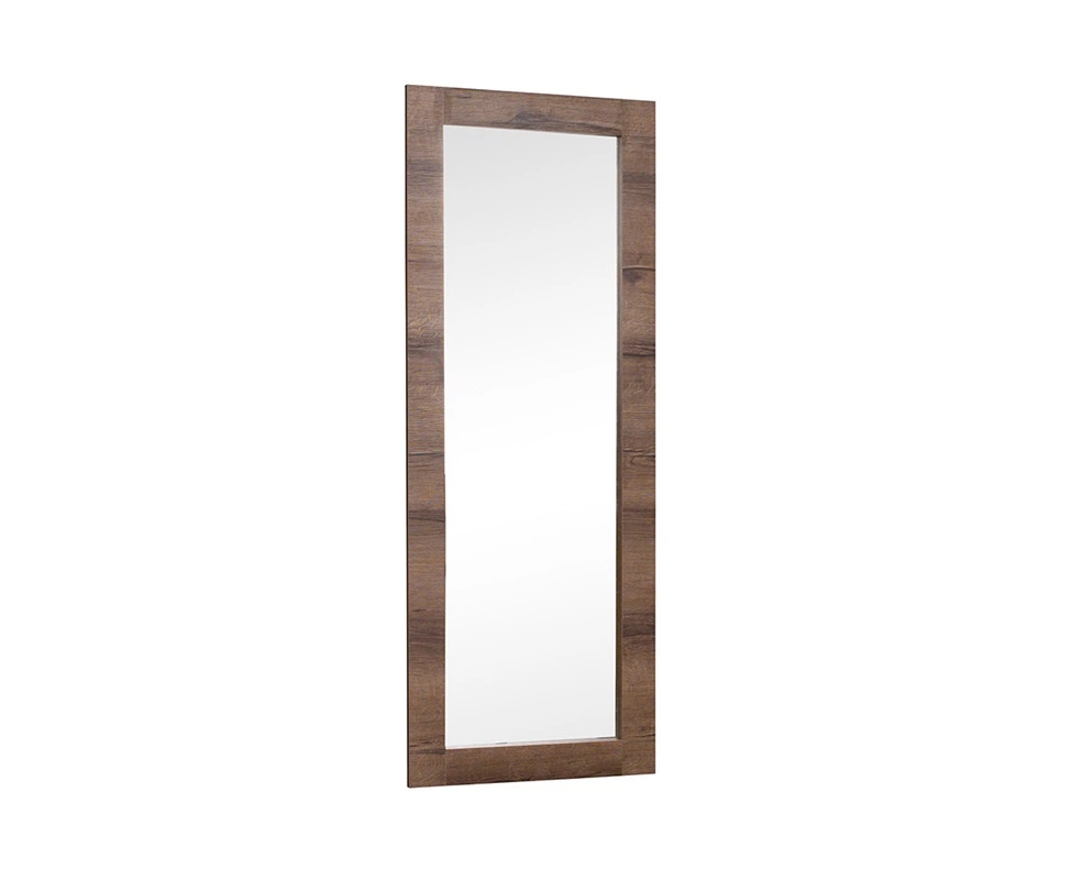 Denver skapis 137 cm Monastery Oak / Black Glancēts Klasisks dizains modernā versijā Skapis nelielam priekšnamam — 2 attēls