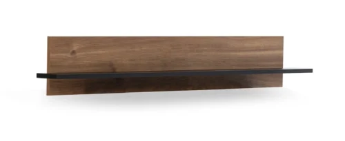 Apallo plaukts 135 cm, Castello brendija ozols/melns, vizuāli un funkcionāli pievilcīgs, iepriecinās izteiksmīga interjera cienītājus.