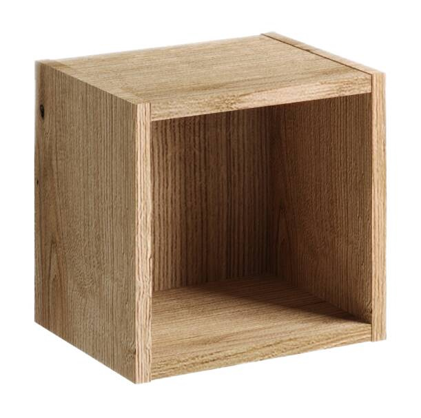 2 izlietnes skapīšu komplekts 2S 60 cm ar darba virsmu un skapi ar grozu 40 cm un augstu kolonnu Viva Cashmere Oak Coast Evoke — изображение 3