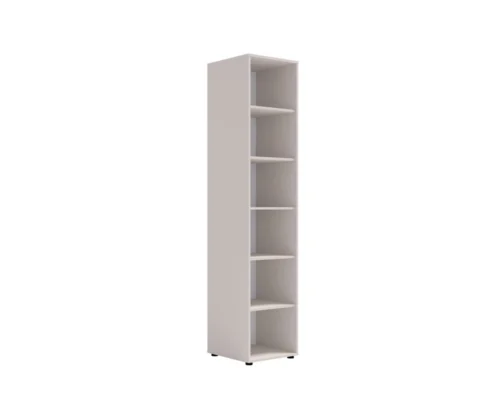 Maxione 45 cm bēšs grāmatu plaukts, funkcionāls grāmatu plaukts, lieliski piemērots pusaudža istabas vai biroja iekārtošanai, vienkārša un daudzpusīga forma