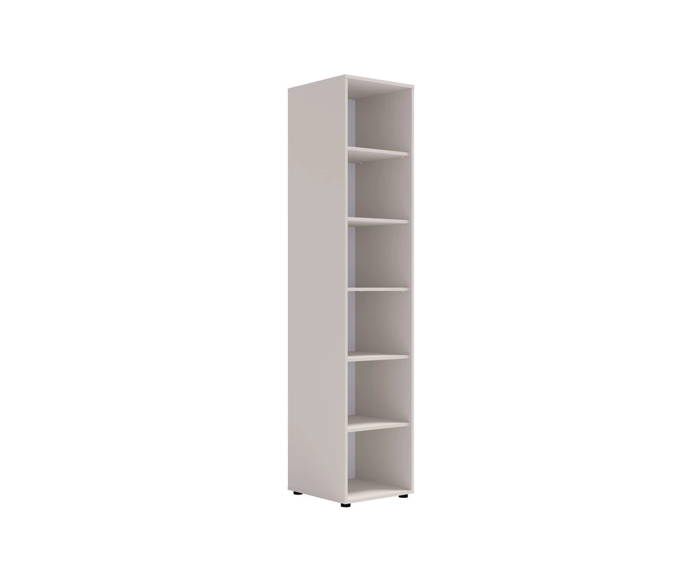 Maxione 45 cm bēšs grāmatu plaukts, funkcionāls grāmatu plaukts, lieliski piemērots pusaudža istabas vai biroja iekārtošanai, vienkārša un daudzpusīga forma