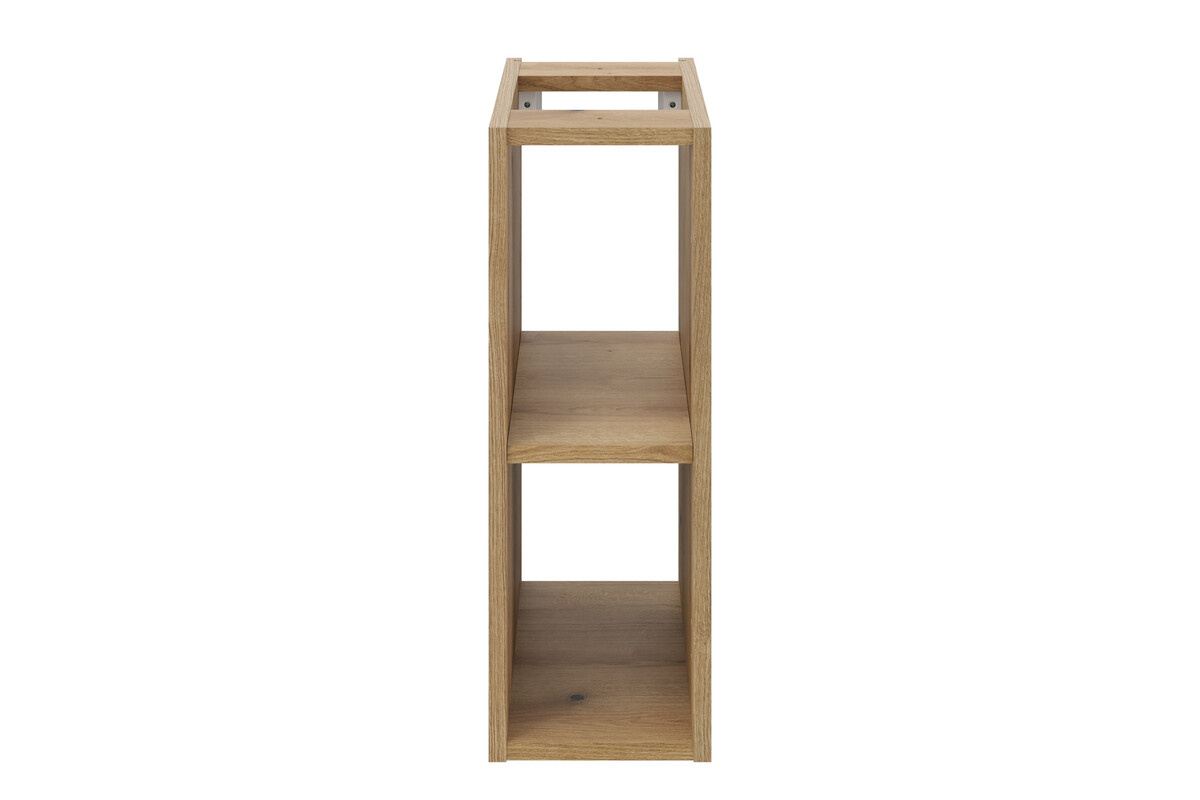 Atvērts piekarināms plaukts zem galda virsmas, 20 cm, Nova Oak krāsā - Image 2