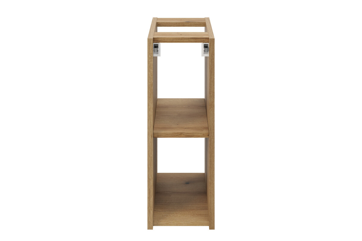 Atvērts piekarināms plaukts zem galda virsmas, 20 cm, Nova Oak krāsā - Image 3