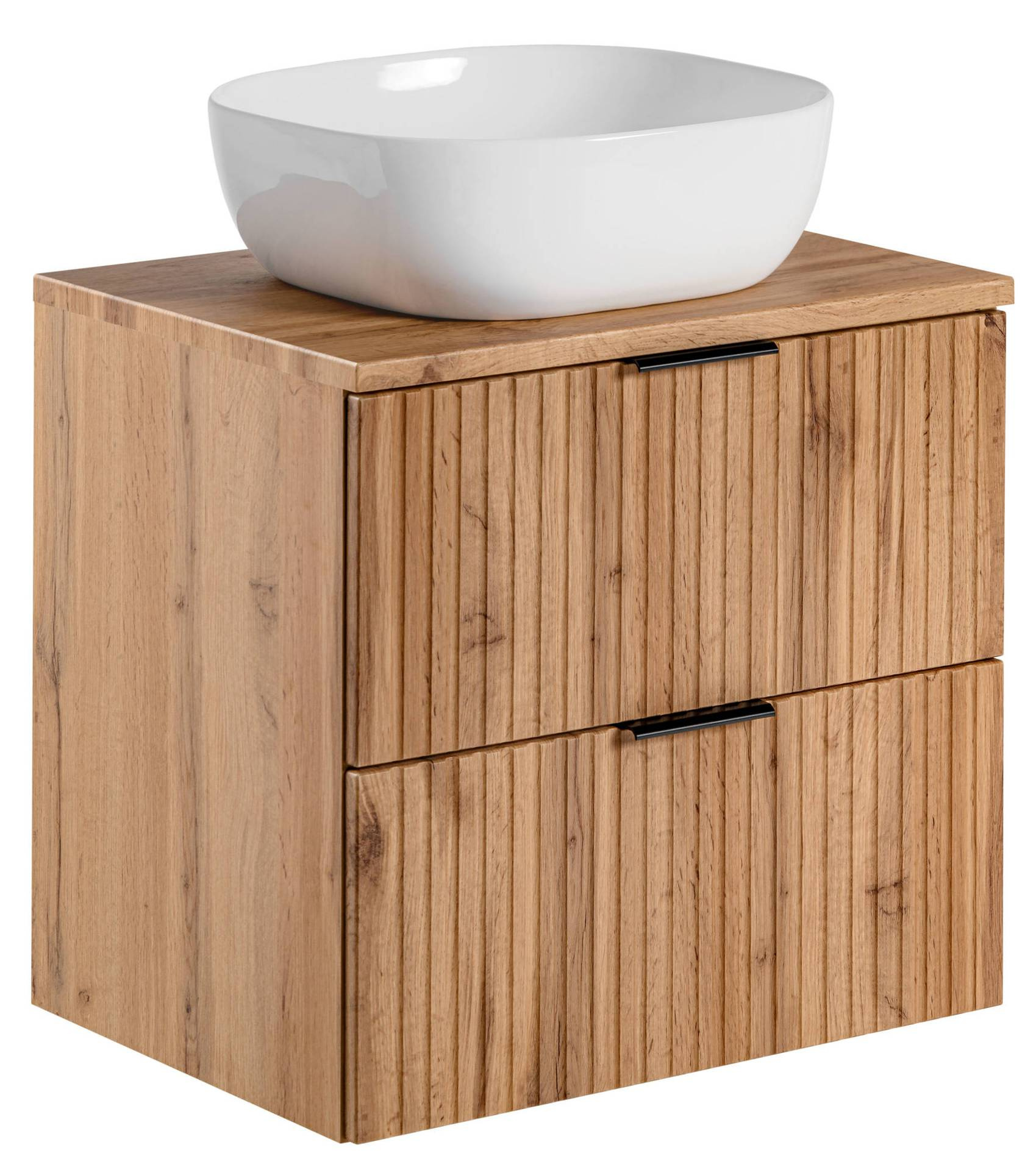 60 cm ADEL OAK skapītis ar SMILE izlietni