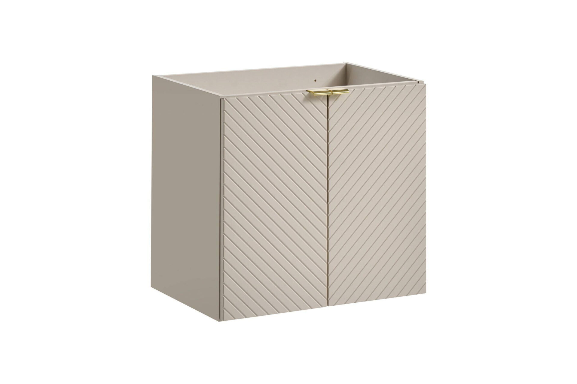 Vannas istabas skapītis ar izlietni un 2D darba virsmas komplektu, 60 cm, Viva Cashmere White — изображение 5