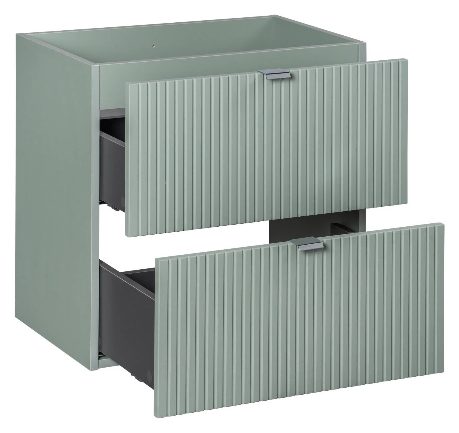 Izlietnes skapītis ar darba virsmu, 60 cm, Line Reed Green — изображение 4