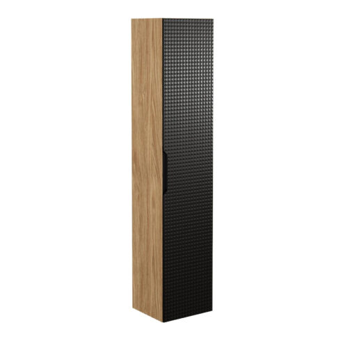 LUXOR BLACK augstais skapis