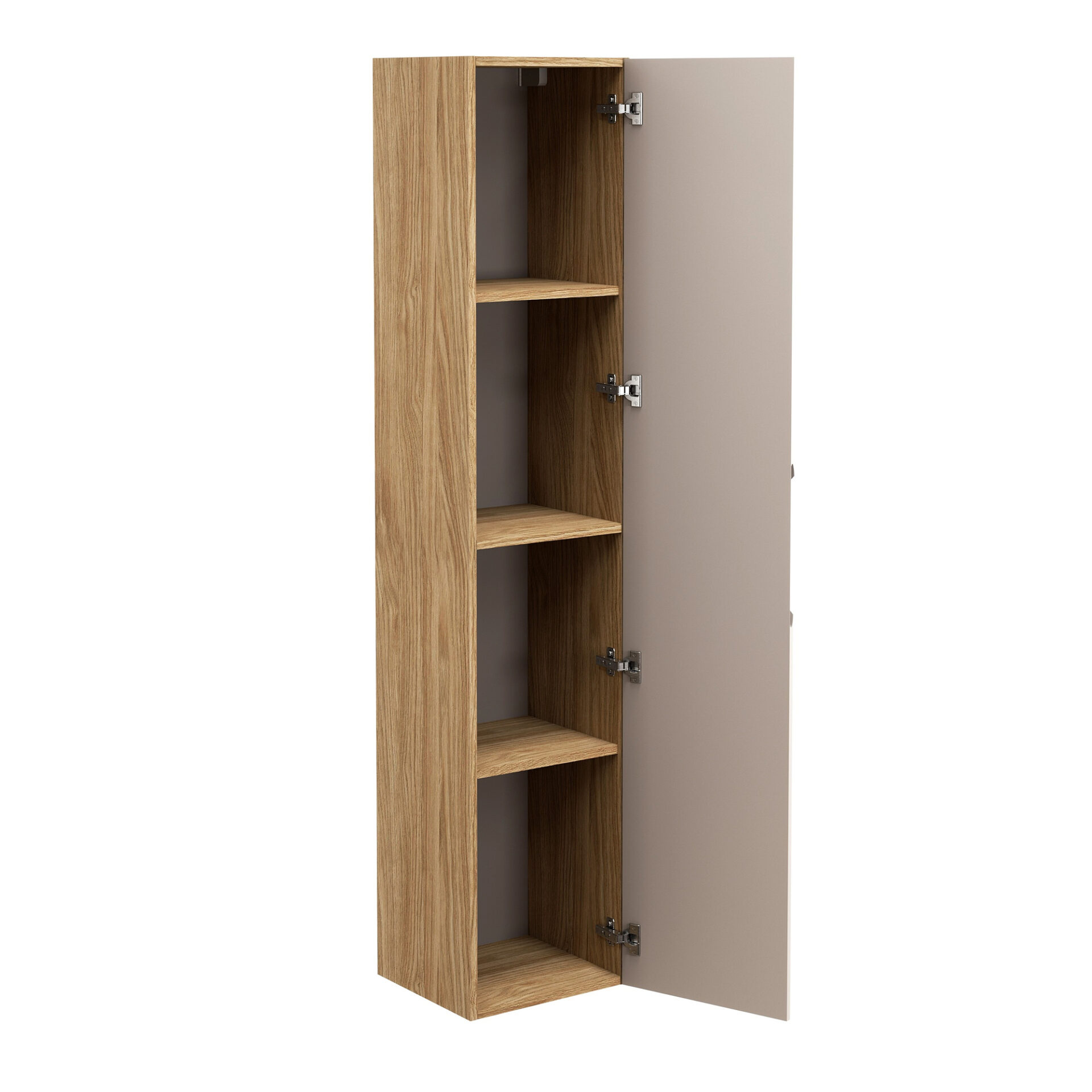 Augsts skapis "Luxor Beige" — 3 attēls